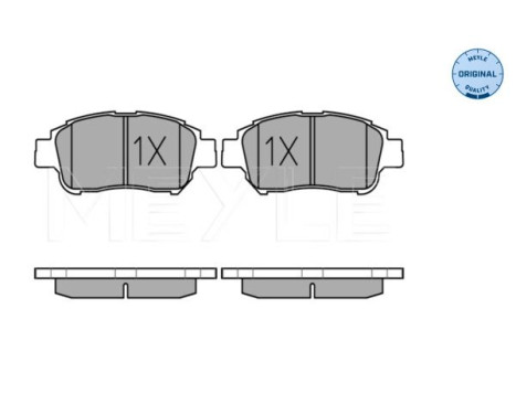 Brake Pad Set, disc brake MEYLE-ORIGINAL Quality 025 233 4816/W, Image 3