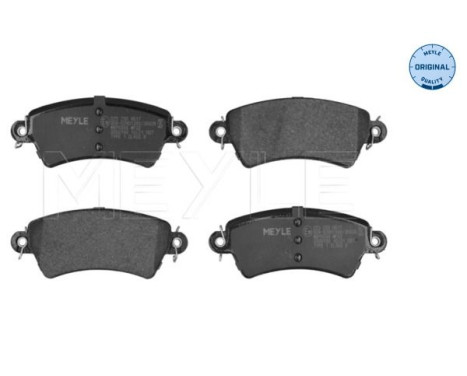 Brake Pad Set, disc brake MEYLE-ORIGINAL Quality 025 233 9617, Image 2