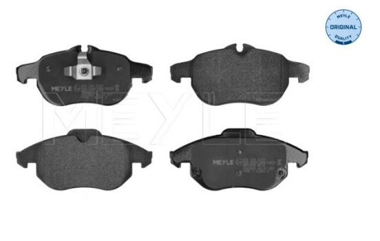 Brake Pad Set, disc brake MEYLE-ORIGINAL Quality 025 234 0220, Image 3
