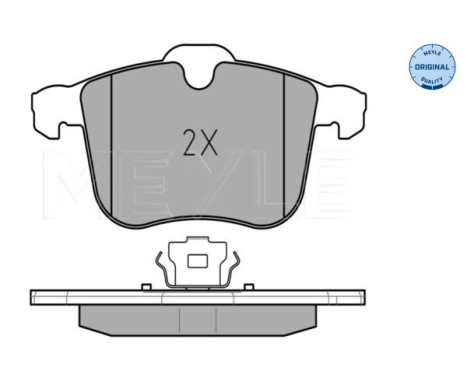 Brake Pad Set, disc brake MEYLE-ORIGINAL Quality 025 234 0419, Image 3