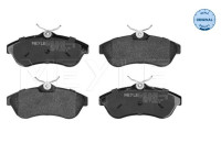 Brake Pad Set, disc brake MEYLE-ORIGINAL Quality 025 234 0919