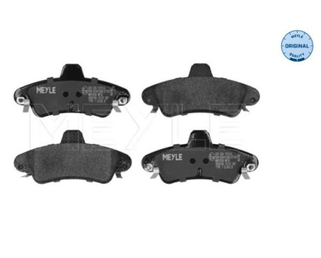 Brake Pad Set, disc brake MEYLE-ORIGINAL Quality 025 234 1015/A, Image 2