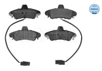 Brake Pad Set, disc brake MEYLE-ORIGINAL Quality 025 234 1015/B