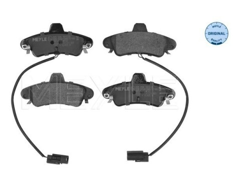 Brake Pad Set, disc brake MEYLE-ORIGINAL Quality 025 234 1015/B, Image 2