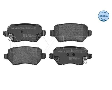 Brake Pad Set, disc brake MEYLE-ORIGINAL Quality 025 234 1715/W, Image 3