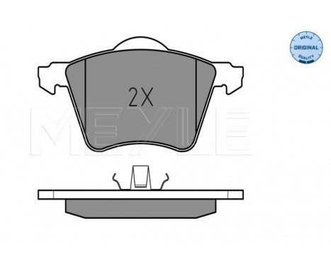 Brake Pad Set, disc brake MEYLE-ORIGINAL Quality 025 234 1819/W, Image 2