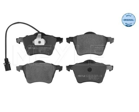 Brake Pad Set, disc brake MEYLE-ORIGINAL Quality 025 234 1819/W, Image 3