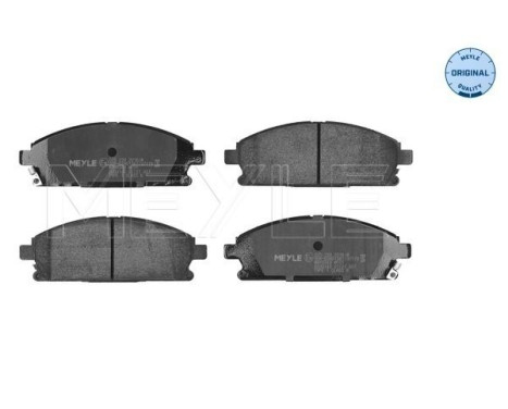 Brake Pad Set, disc brake MEYLE-ORIGINAL Quality 025 234 2016/W, Image 2