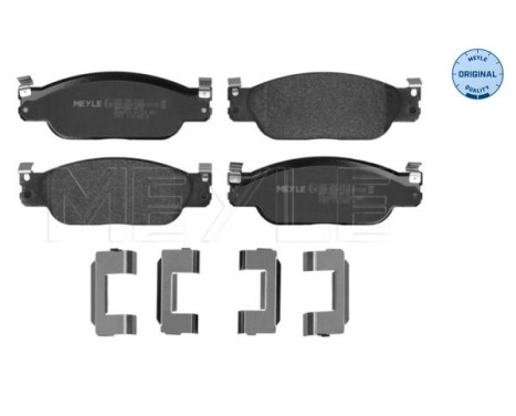 Brake Pad Set, disc brake MEYLE-ORIGINAL Quality 025 234 2318, Image 2