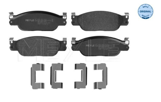 Brake Pad Set, disc brake MEYLE-ORIGINAL Quality 025 234 2318, Image 2