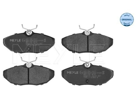 Brake Pad Set, disc brake MEYLE-ORIGINAL Quality 025 234 2417, Image 2