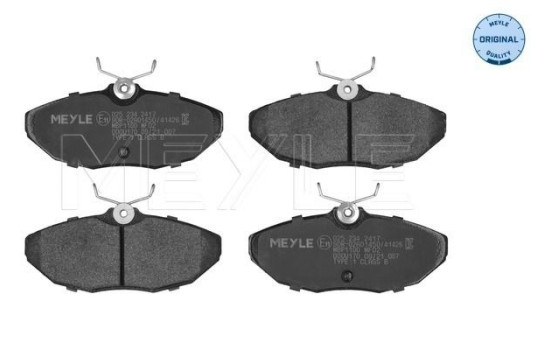 Brake Pad Set, disc brake MEYLE-ORIGINAL Quality 025 234 2417, Image 2