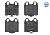 Brake Pad Set, disc brake MEYLE-ORIGINAL Quality 025 234 2915/W