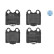 Brake Pad Set, disc brake MEYLE-ORIGINAL Quality 025 234 2915/W, Thumbnail 2