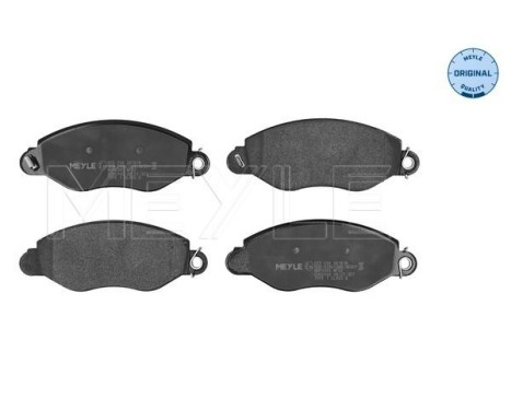 Brake Pad Set, disc brake MEYLE-ORIGINAL Quality 025 234 3418/W, Image 3