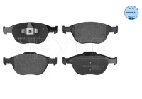 Brake Pad Set, disc brake MEYLE-ORIGINAL Quality 025 234 4017
