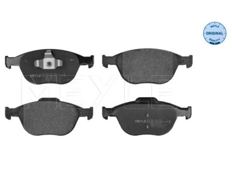 Brake Pad Set, disc brake MEYLE-ORIGINAL Quality 025 234 4017, Image 3