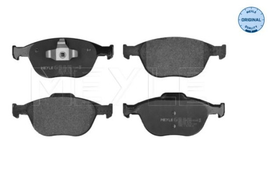 Brake Pad Set, disc brake MEYLE-ORIGINAL Quality 025 234 4017
