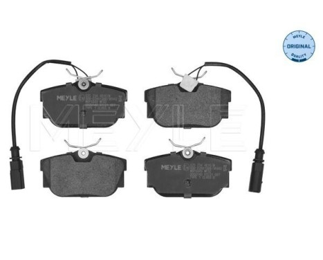 Brake Pad Set, disc brake MEYLE-ORIGINAL Quality 025 234 4616/W, Image 3