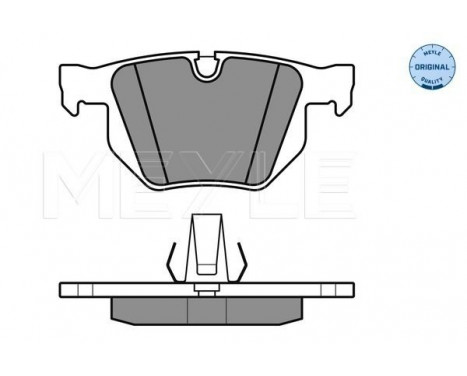 Brake Pad Set, disc brake MEYLE-ORIGINAL Quality 025 234 4717, Image 2