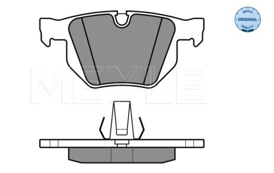 Brake Pad Set, disc brake MEYLE-ORIGINAL Quality 025 234 4717, Image 2