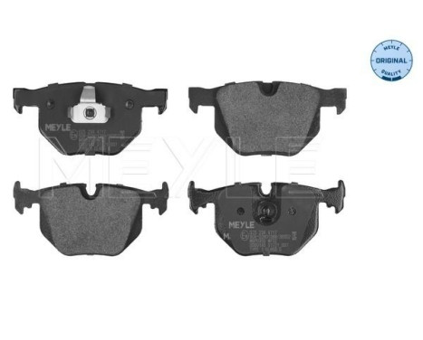 Brake Pad Set, disc brake MEYLE-ORIGINAL Quality 025 234 4717, Image 3