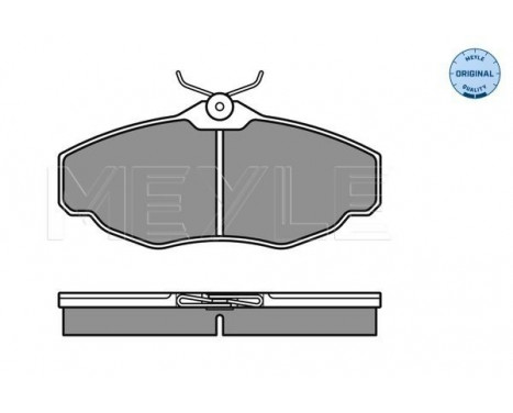 Brake Pad Set, disc brake MEYLE-ORIGINAL Quality 025 234 5219