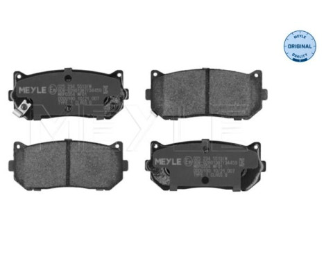 Brake Pad Set, disc brake MEYLE-ORIGINAL Quality 025 234 5513/W, Image 4