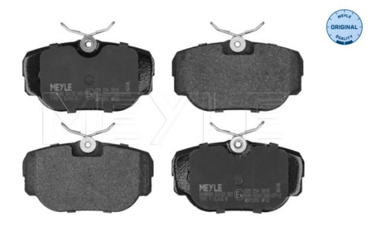 Brake Pad Set, disc brake MEYLE-ORIGINAL Quality 025 234 5816, Image 2