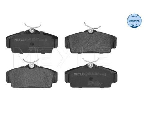 Brake Pad Set, disc brake MEYLE-ORIGINAL Quality 025 234 6316, Image 2