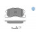 Brake Pad Set, disc brake MEYLE-ORIGINAL Quality 025 234 9714/W