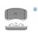 Brake Pad Set, disc brake MEYLE-ORIGINAL Quality 025 234 9714/W, Thumbnail 2