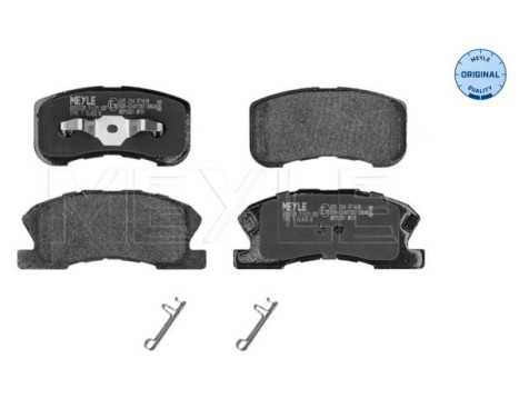 Brake Pad Set, disc brake MEYLE-ORIGINAL Quality 025 234 9714/W, Image 3