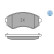 Brake Pad Set, disc brake MEYLE-ORIGINAL Quality 025 235 0216/W, Thumbnail 3