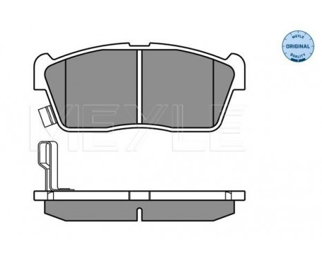 Brake Pad Set, disc brake MEYLE-ORIGINAL Quality 025 235 0715, Image 2