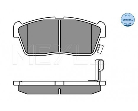 Brake Pad Set, disc brake MEYLE-ORIGINAL Quality 025 235 0715, Image 3