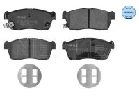 Brake Pad Set, disc brake MEYLE-ORIGINAL Quality 025 235 0715