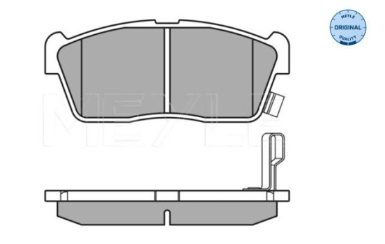 Brake Pad Set, disc brake MEYLE-ORIGINAL Quality 025 235 0715, Image 4