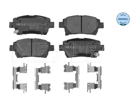 Brake Pad Set, disc brake MEYLE-ORIGINAL Quality 025 235 1015/W, Image 3