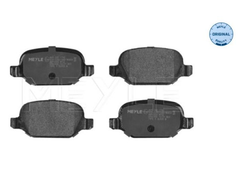 Brake Pad Set, disc brake MEYLE-ORIGINAL Quality 025 235 1716, Image 2