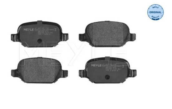 Brake Pad Set, disc brake MEYLE-ORIGINAL Quality 025 235 1716, Image 2