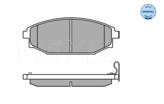Brake Pad Set, disc brake MEYLE-ORIGINAL Quality 025 235 1816/W, Image 3