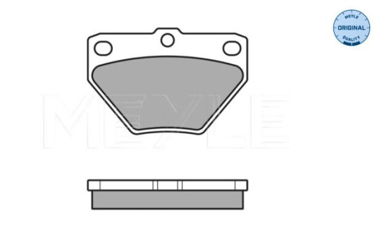 Brake Pad Set, disc brake MEYLE-ORIGINAL Quality 025 235 2114/W