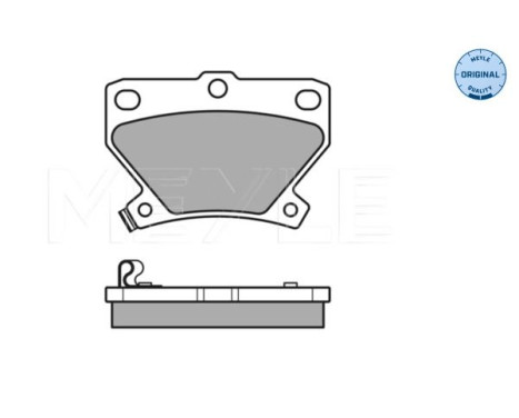 Brake Pad Set, disc brake MEYLE-ORIGINAL Quality 025 235 2114/W, Image 2