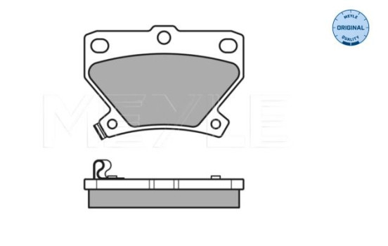 Brake Pad Set, disc brake MEYLE-ORIGINAL Quality 025 235 2114/W, Image 2