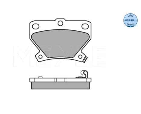 Brake Pad Set, disc brake MEYLE-ORIGINAL Quality 025 235 2114/W, Image 3