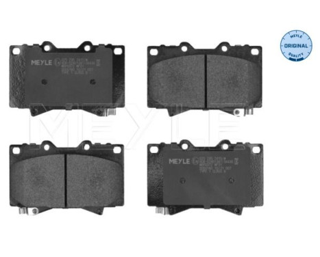 Brake Pad Set, disc brake MEYLE-ORIGINAL Quality 025 235 2415/W, Image 2