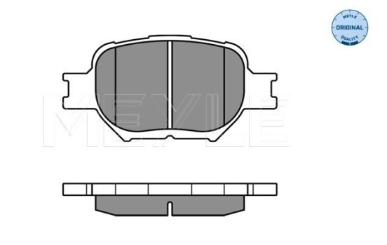 Brake Pad Set, disc brake MEYLE-ORIGINAL Quality 025 235 2617