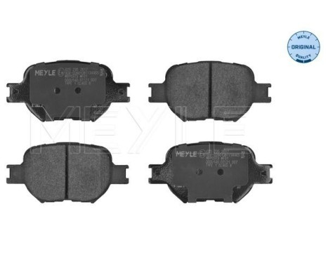 Brake Pad Set, disc brake MEYLE-ORIGINAL Quality 025 235 2617, Image 2