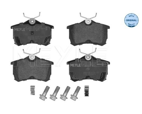 Brake Pad Set, disc brake MEYLE-ORIGINAL Quality 025 235 2714/W, Image 2